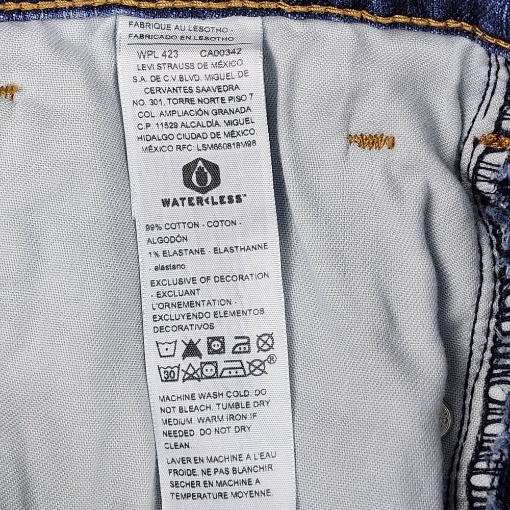 Signature by Levi Strauss Mens Bootcut Jeans Medium Wash Blue W40 L30‎ Stretch - Picture 10 of 10